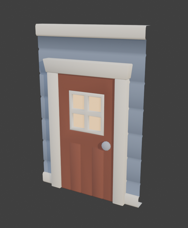 House Kit — Wall with Door