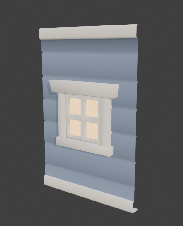 House Kit — Wall with Window